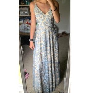 PromGirl Lace Prom Dress